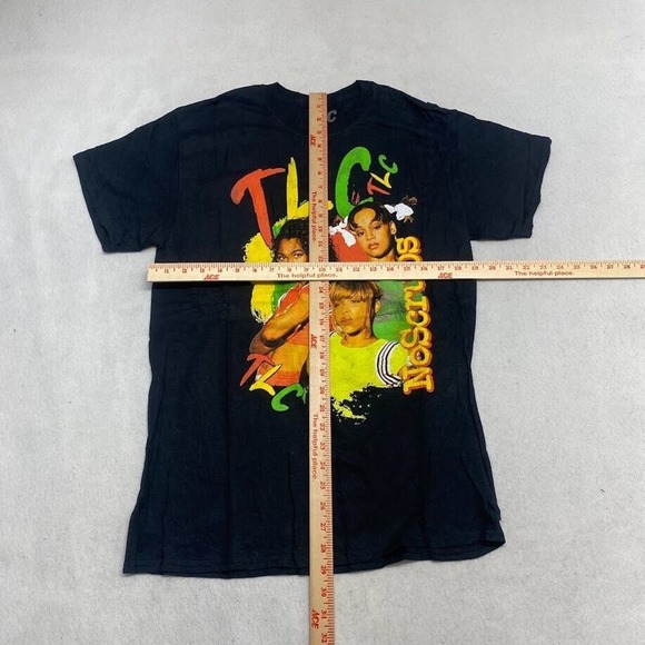 TLC Girl Group Music Graphic Tee Thrifted Vintage Style Size M - Picture 3 of 8